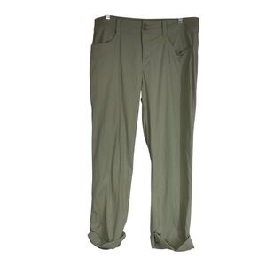 Eddie Bauer Women Cargo Hiking Pants Khaki Size 12 Lightweight Quick Dry